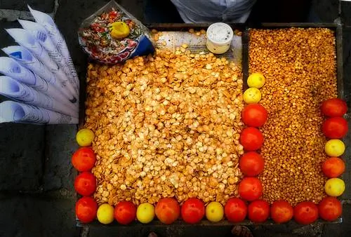 Презентация - это все в киоске, продающем чана джор гарам