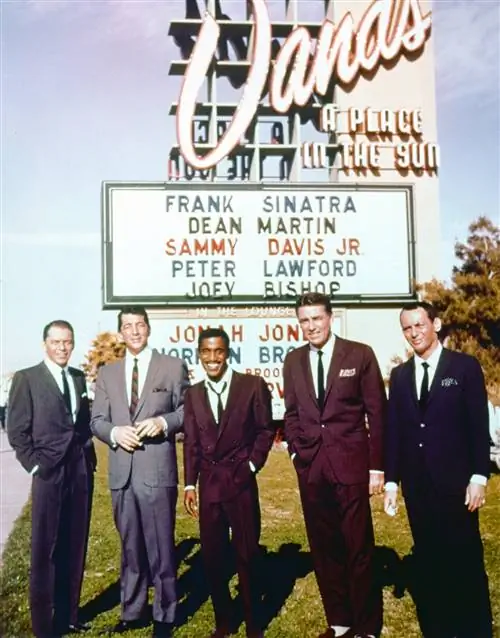 Фрэнк Синатра, Дин Мартин, Сэмми Дэвис-младший, Питер Лоуфорд и Джоуи Бишоп