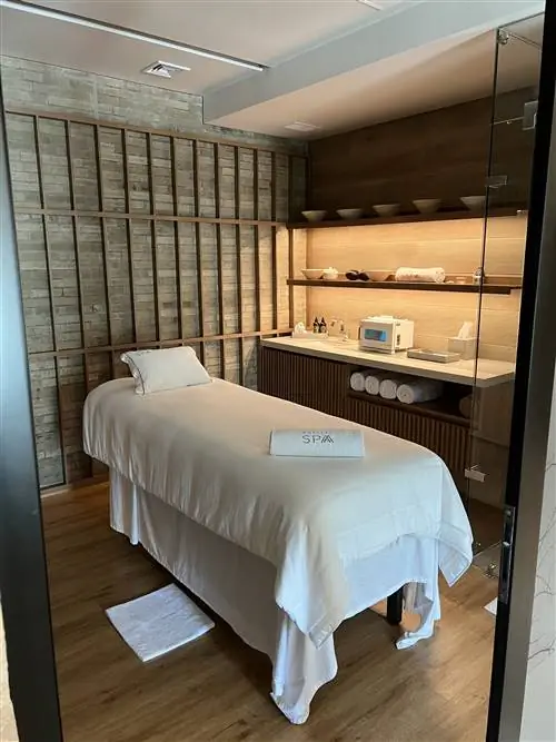 Процедурный кабинет в спа-салоне Sofitel Barú Calablanca Beach Resort в Картахене, Колумбия.