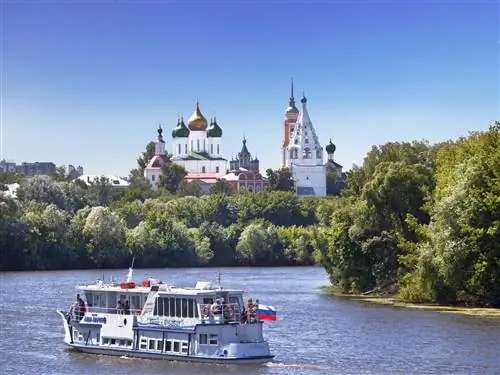 Кремль в Коломне, популярная однодневная поездка из Москвы и остановка для речных круизов
