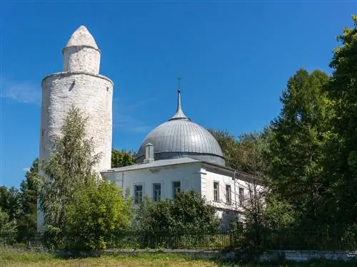 Ханская мечеть в Касимове, возведенная татарами в 15 веке.