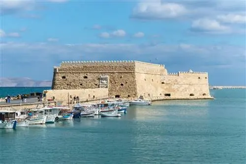 Венецианская крепость Кулес в Ираклионе, Крит