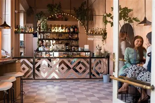 Напитки среди зелени LùBar Напитки среди зелени LùBar