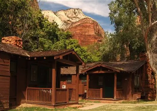 Западные домики национального парка Зайон