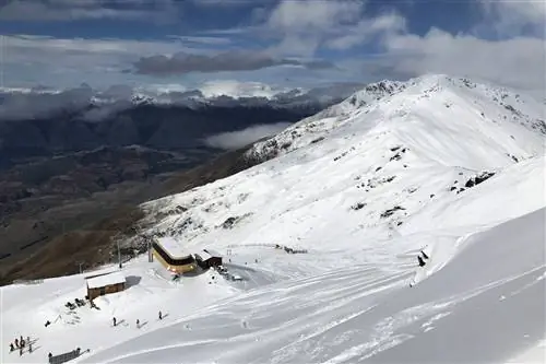 Катание на лыжах в Новой Зеландии