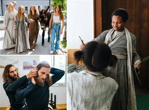 Актеры спектакля Passion Play Обераммергау 2022 года готовятся к шоу