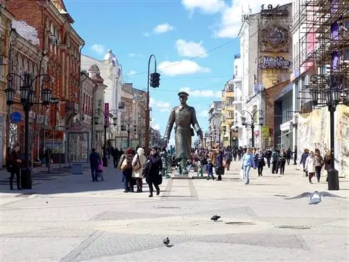 Прогулка по центральной Ленинградской улице в Самаре
