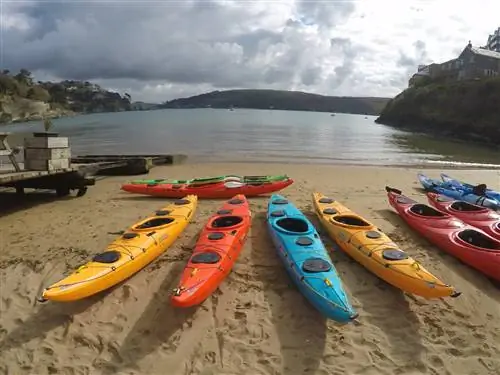 Sea Kayak Salcombe в Девоне: пирожные не показаны