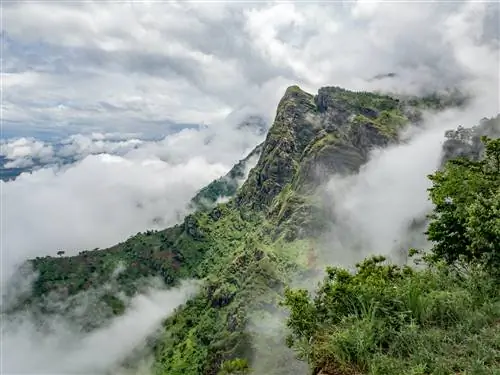 Горы Усамбара со смотровой площадки Иренте возле Лушото