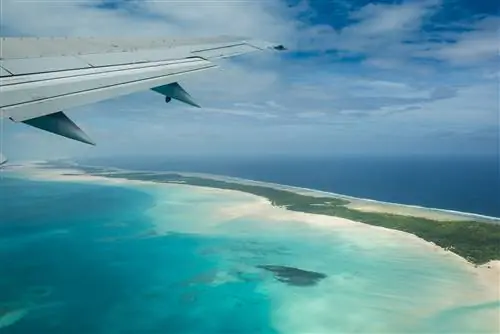 Особенности - Антенна Таравы, Кирибати, южная часть Тихого океана, Тихий океан