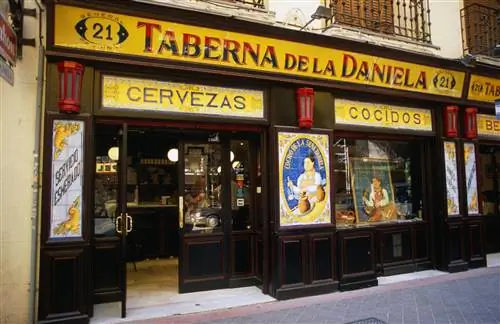 Таберна де ла Даниэла - одно из основных блюд Мадрида.
