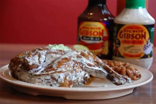Курица в белом соусе Big Bob Gibson