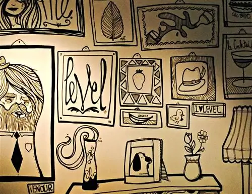 Немного необычного искусства на уровне