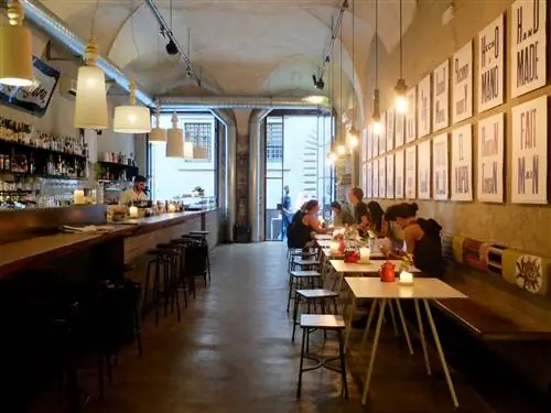 Концептуальный ресторан La Ménagere в Сан-Лоренцо