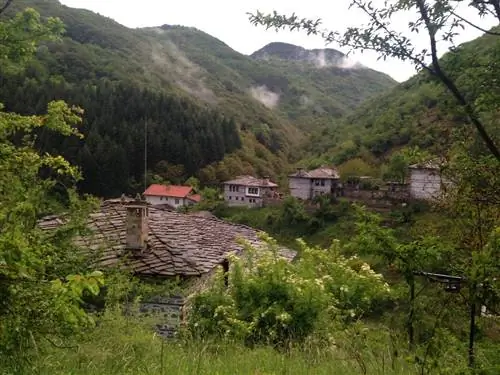 Деревня Косово в горах Родопы