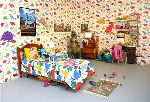 Марк Дион «Когда динозавры правили Землей (Toys 'R' U. S.)» из книги «Не оглядывайся назад: 1990-е годы в MOCA».