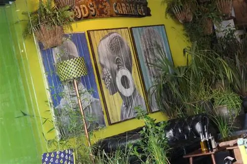 Полюбуйтесь африканским искусством в Milk Bar