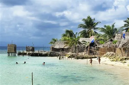 Налунега на островах Сан-Блас