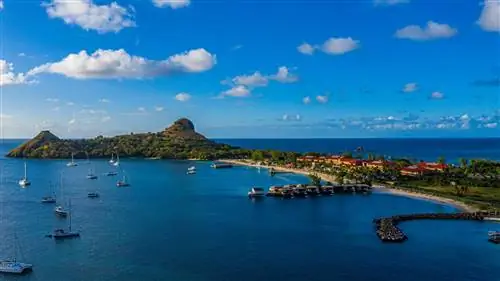 Панорама Сент-Люсии Панорама Сент-Люсии