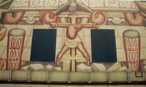 Эта фреска известного мексиканского художника Дэвида Сикейроса - одно из скрытых сокровищ Лос-Анджелеса.