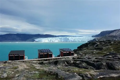 Glacier Lodge Eqi - хижины на солнечных батареях Anita Isalska