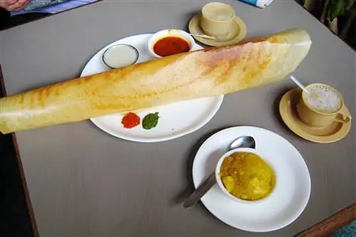Вкусная, хрустящая доса.