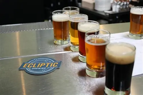 Полет пива в астрономически хорошем Ecliptic Brewing.