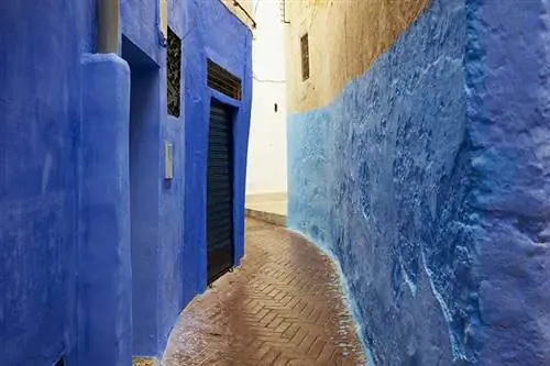 Узкая улица в Медине Танжера