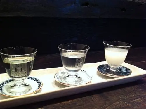 дегустация саке