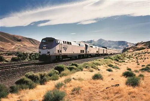 Поезд Калифорнийский Зефир