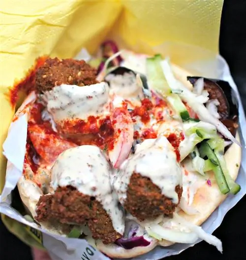 Фалафель из L'As du Fallafel в Париже