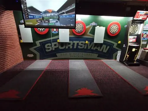 Игровая площадка для дартс в The Sportsman, Бангкок