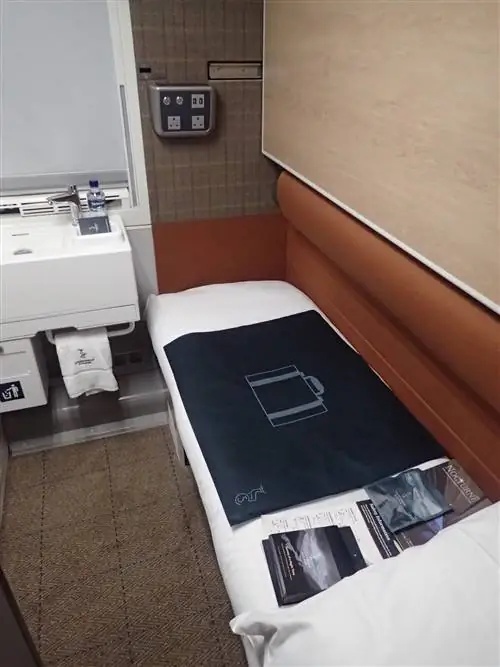 Интерьер клубной комнаты Caledonian Sleeper.