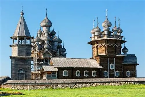 Спасо-Преображенский собор, внесенный в список ЮНЕСКО, Онежское озеро, остров Кижи.