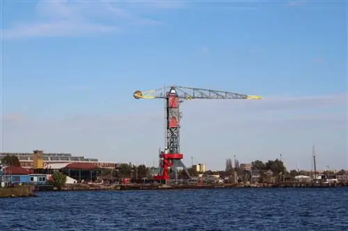 Faralda NDSM Crane Hotel Amsterdam - от парома Faralda NDSM Crane Hotel Amsterdam - от парома