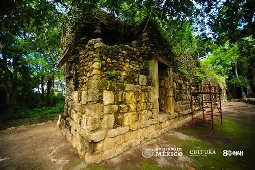 Руины майя в Мексике