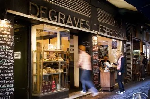 Degraves Espresso в Мельбурне /