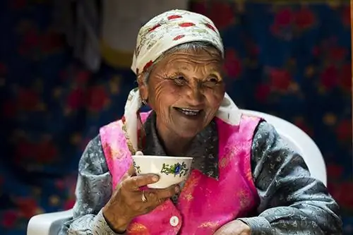 Приветливое лицо.