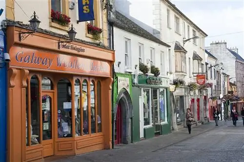 Красочные магазины Голуэя