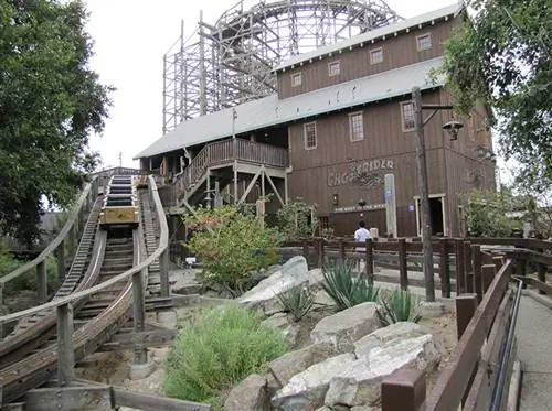 Американские горки Ghostrider от Knott's Berry Farm.