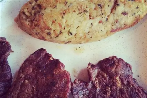 Особенности - свинина иберико с чесночным пюре