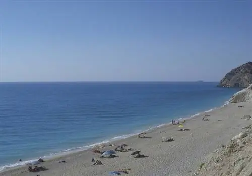 Пляж Эгремной, Лефкас.