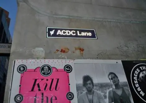 Особенности - acdc