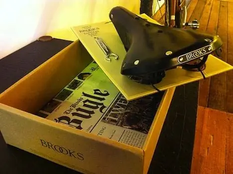 Особенности - Классическое кожаное седло Brooks от Тима Лукаса