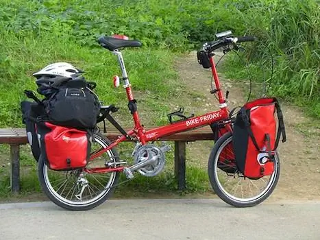 Особенности - Велосипед с корзинами Стивена Хакера