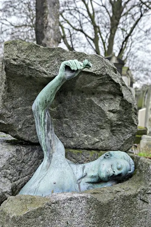 Могила в Cimetière du Père Lachaise, Pris