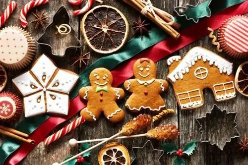 В рождественской пекарне