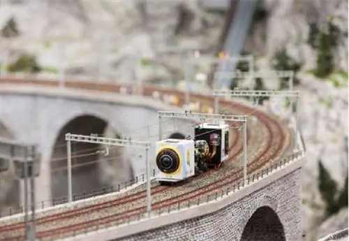 Google Street View в Миниатюрной стране чудес в Гамбурге