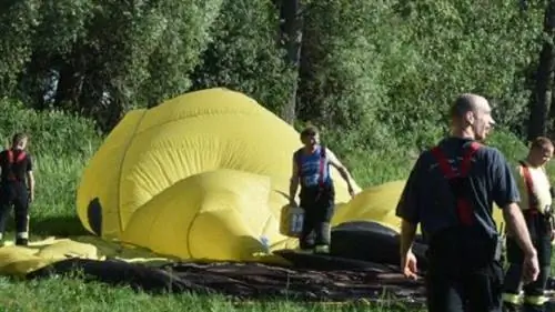 Крушение воздушного шара: пострадали 9 человек