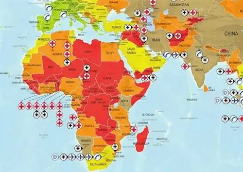 Более 100 стран представляют риск для здоровья путешественников